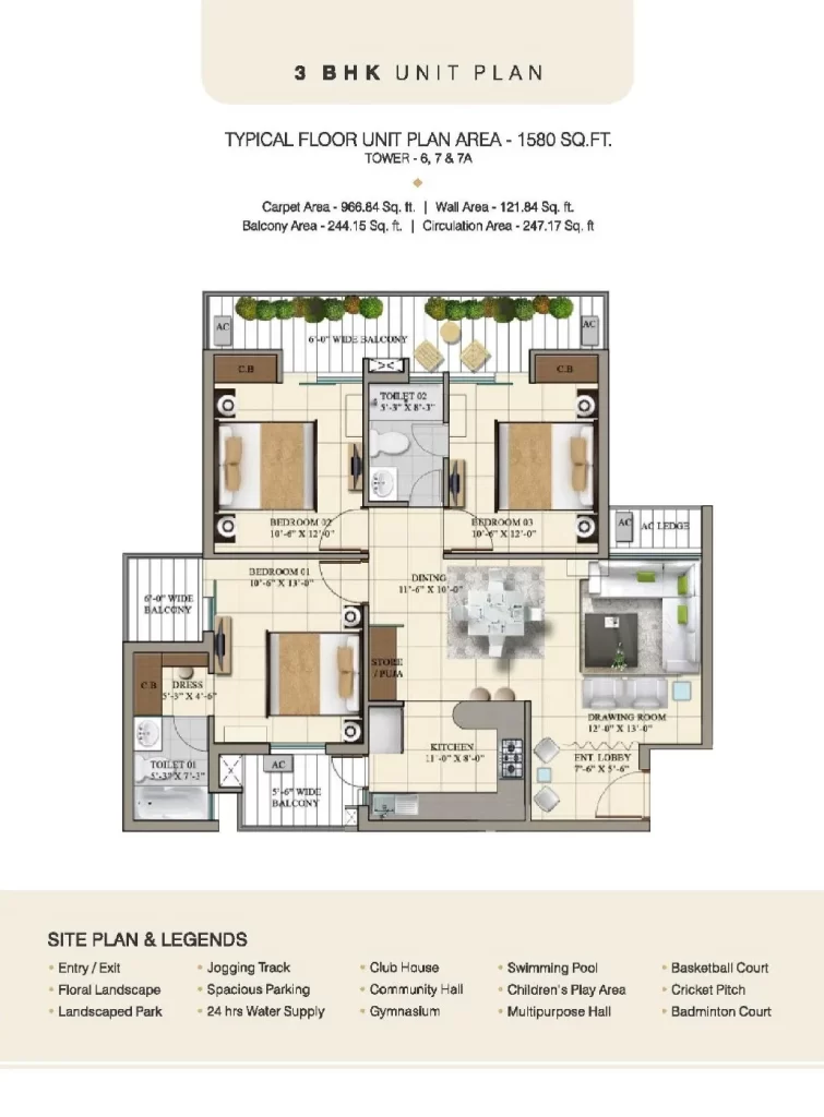 Highland Park Floor Plans 