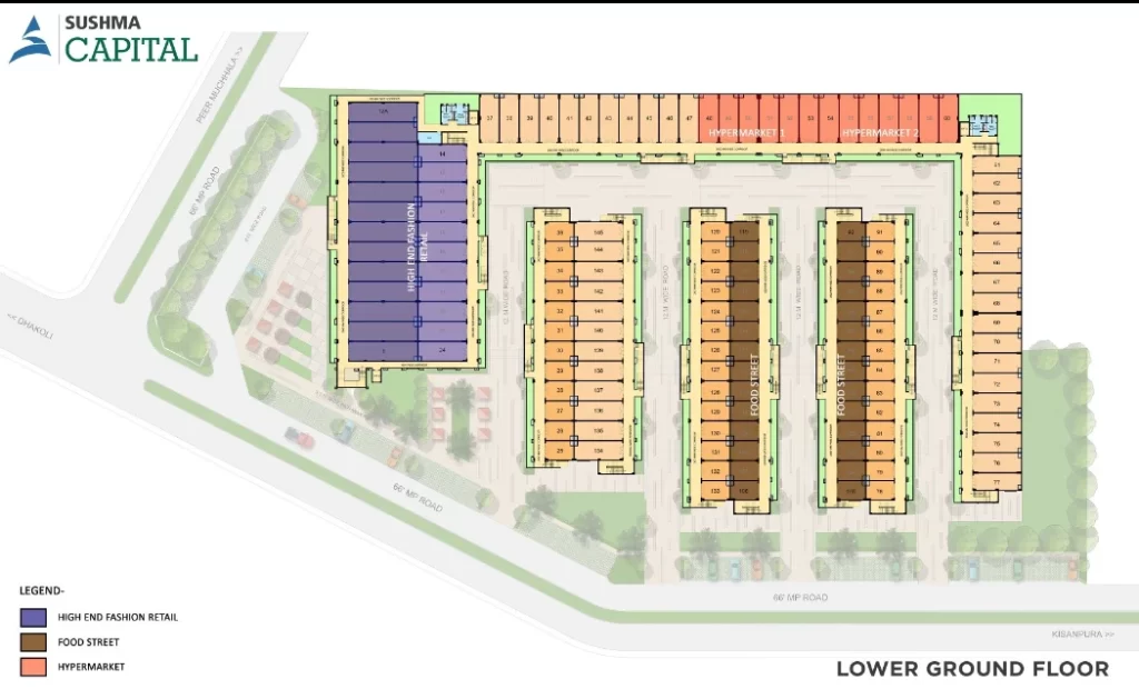 Sushma Capital Floor Plans