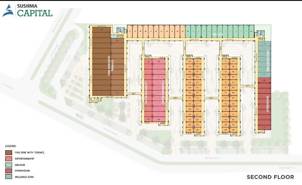 Sushma Capital Floor Plans