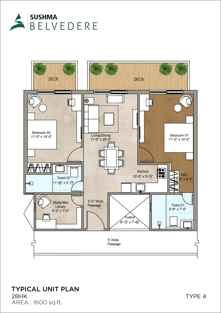  Belvedere Floor Plan