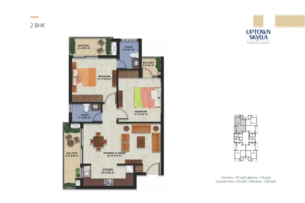 Uptown-Skylla-Floor-Plan-2-BHK