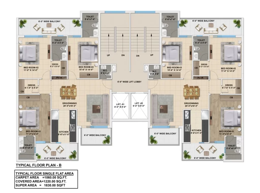 Ananta Aspire Floor Plans