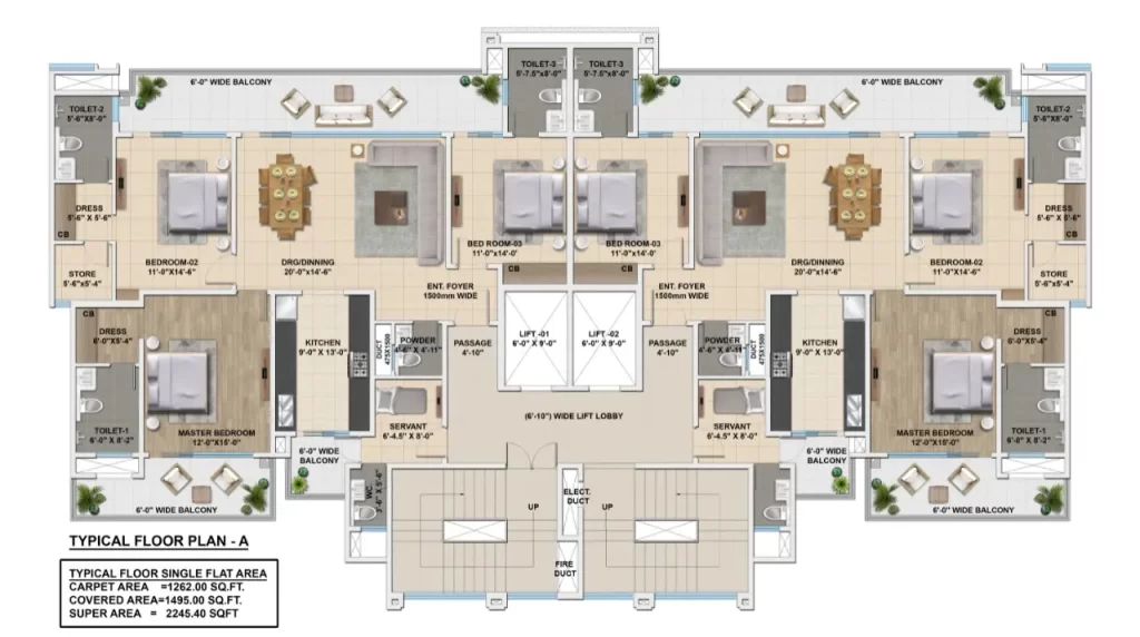 Ananta Aspire Floor Plans