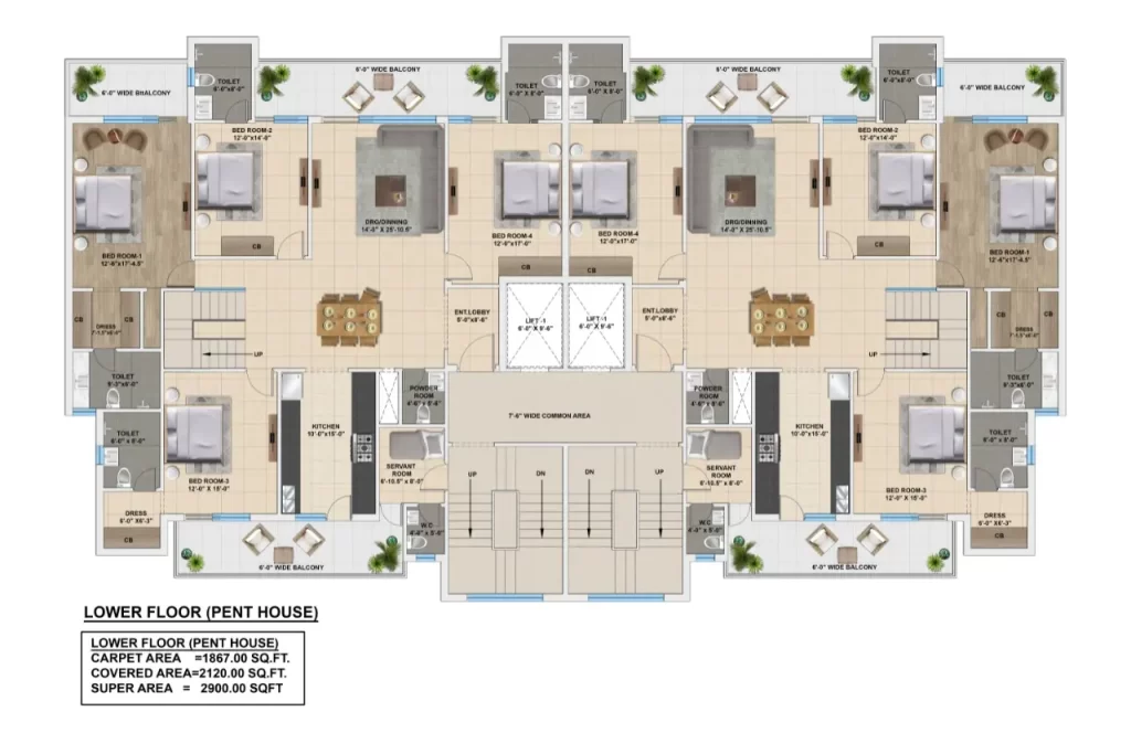 Ananta Aspire Floor Plans