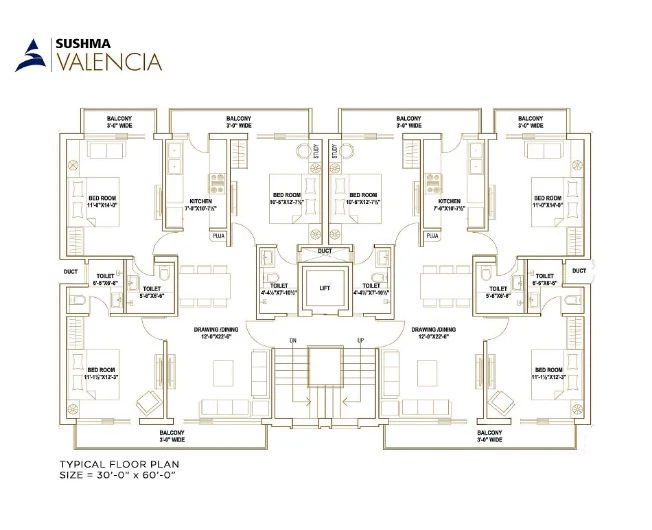Sushma Valencia Floor Plan