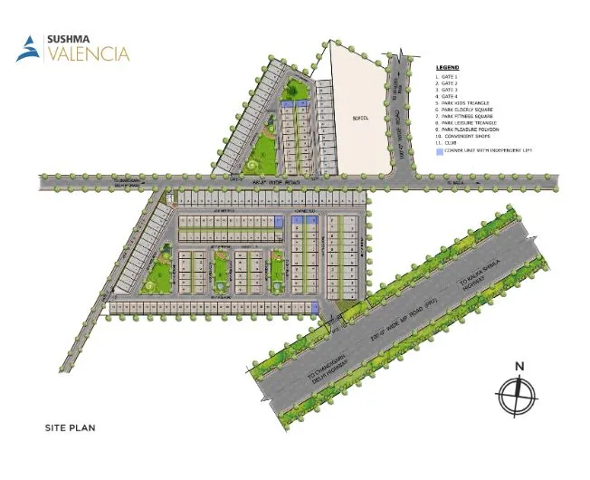 Sushma Valencia Site Plan