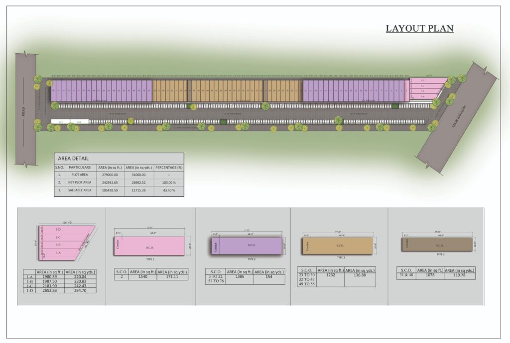 Amelia Souk Layout Plan