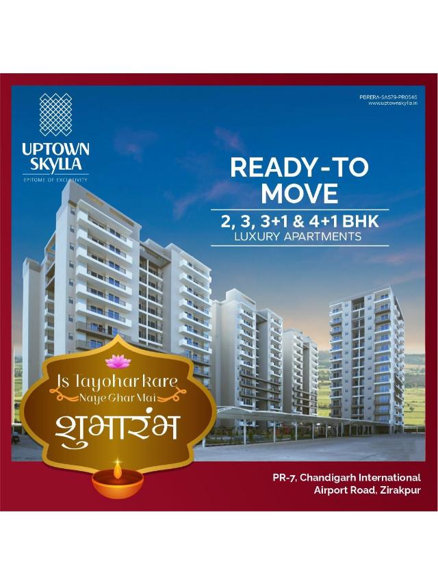 Sample Flat of Uptown Skylla Flats on Airport Road