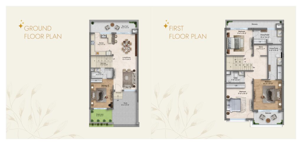 Highland Luxuria Floor Plans